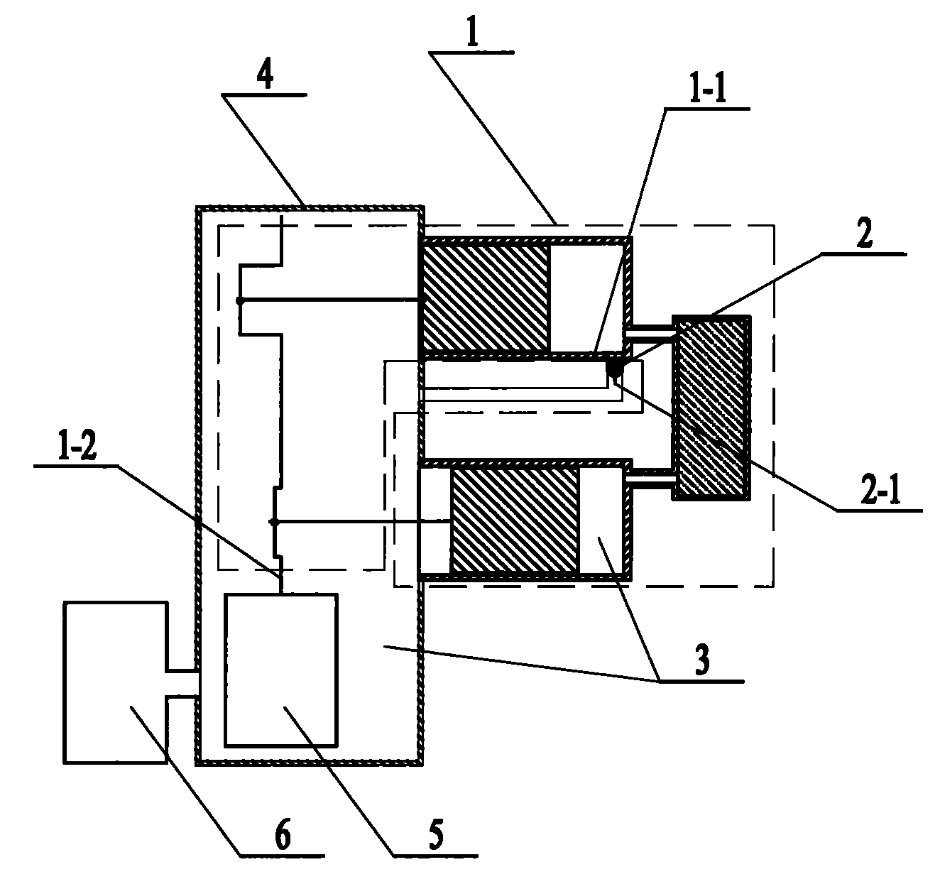 Zero-leakage type Stirling engine