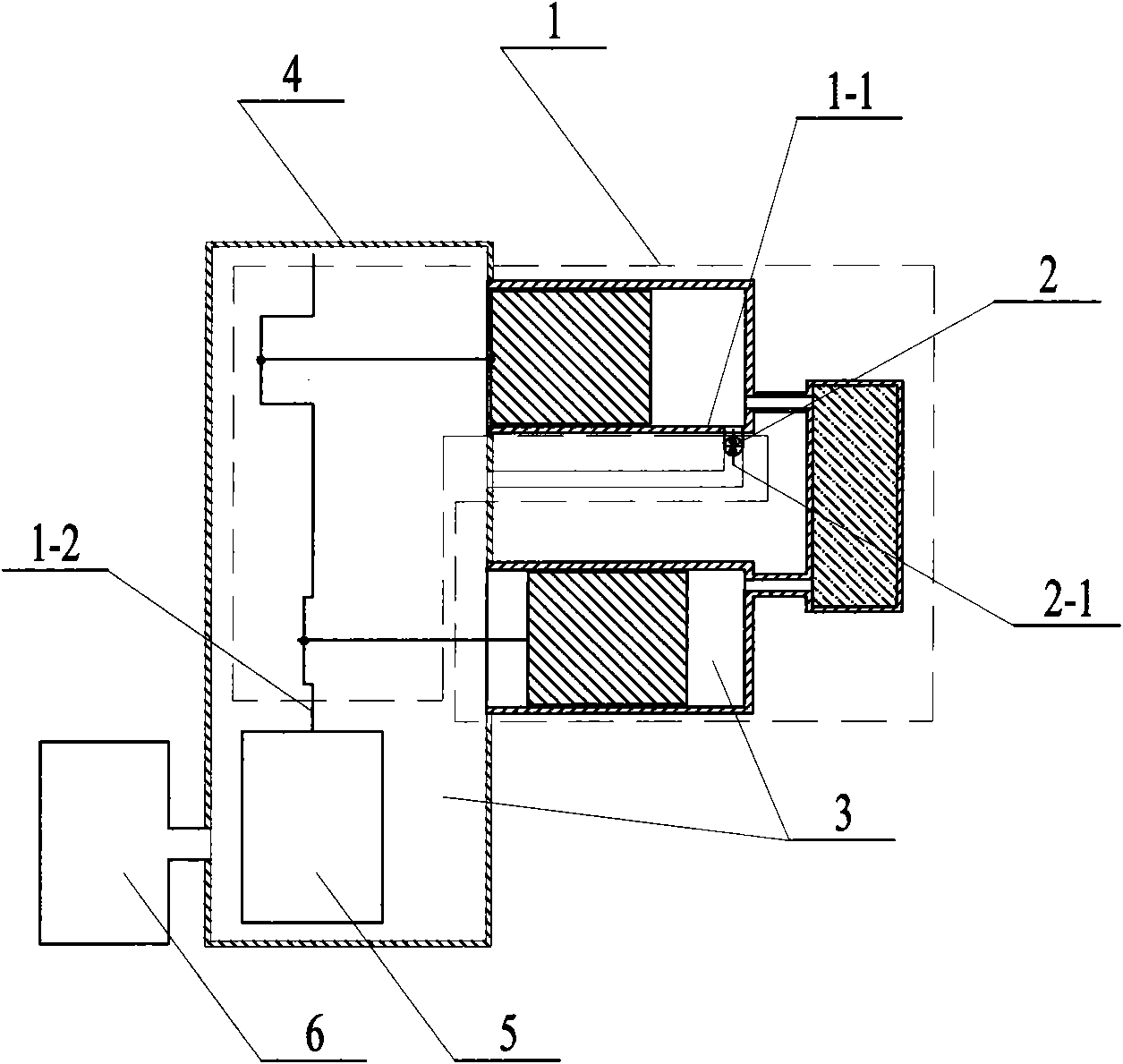 Zero-leakage type Stirling engine