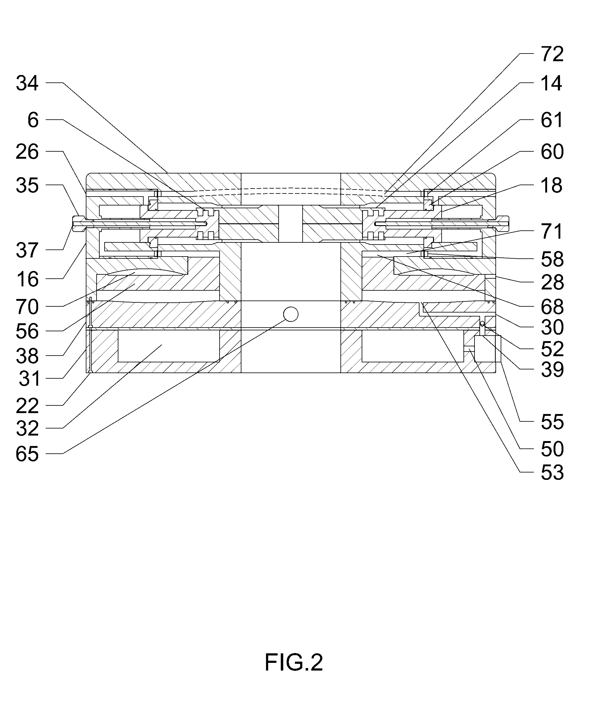 Intensifier ram blowout preventer