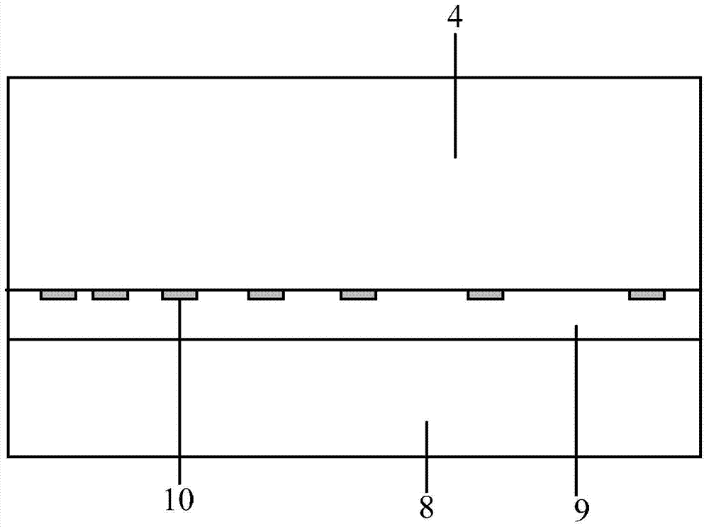 Linear pitch distribution fixed charge island soi withstand voltage structure and power device