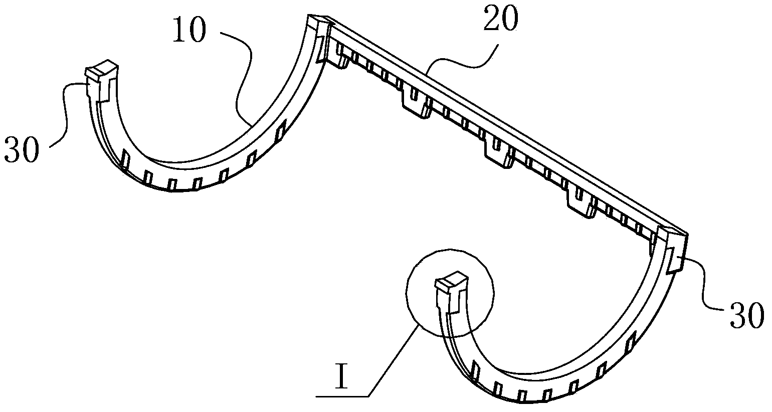 Half joint sealing gasket