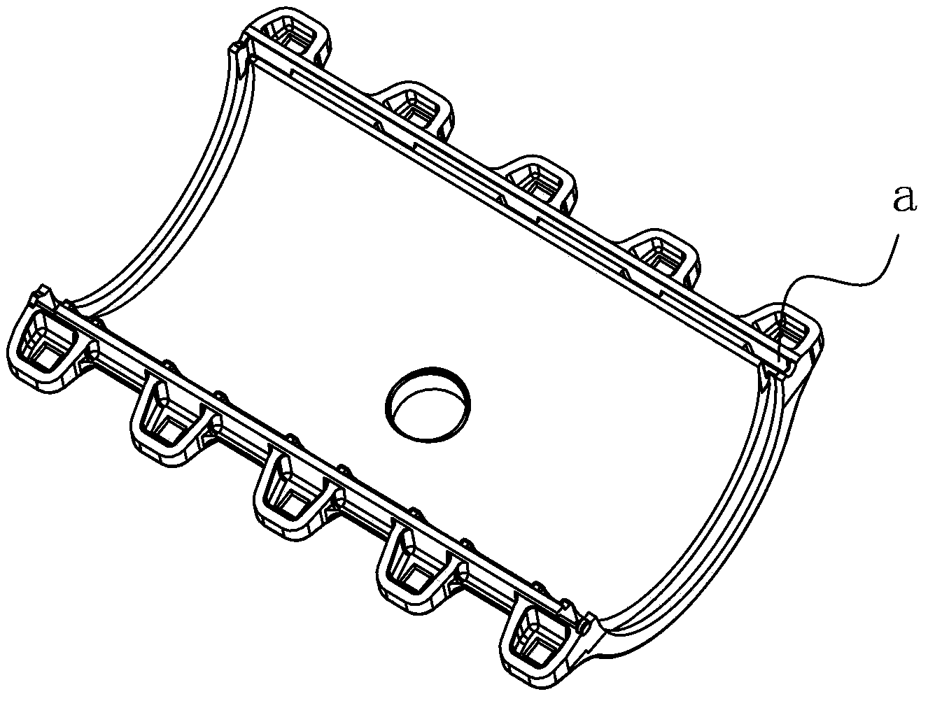 Half joint sealing gasket