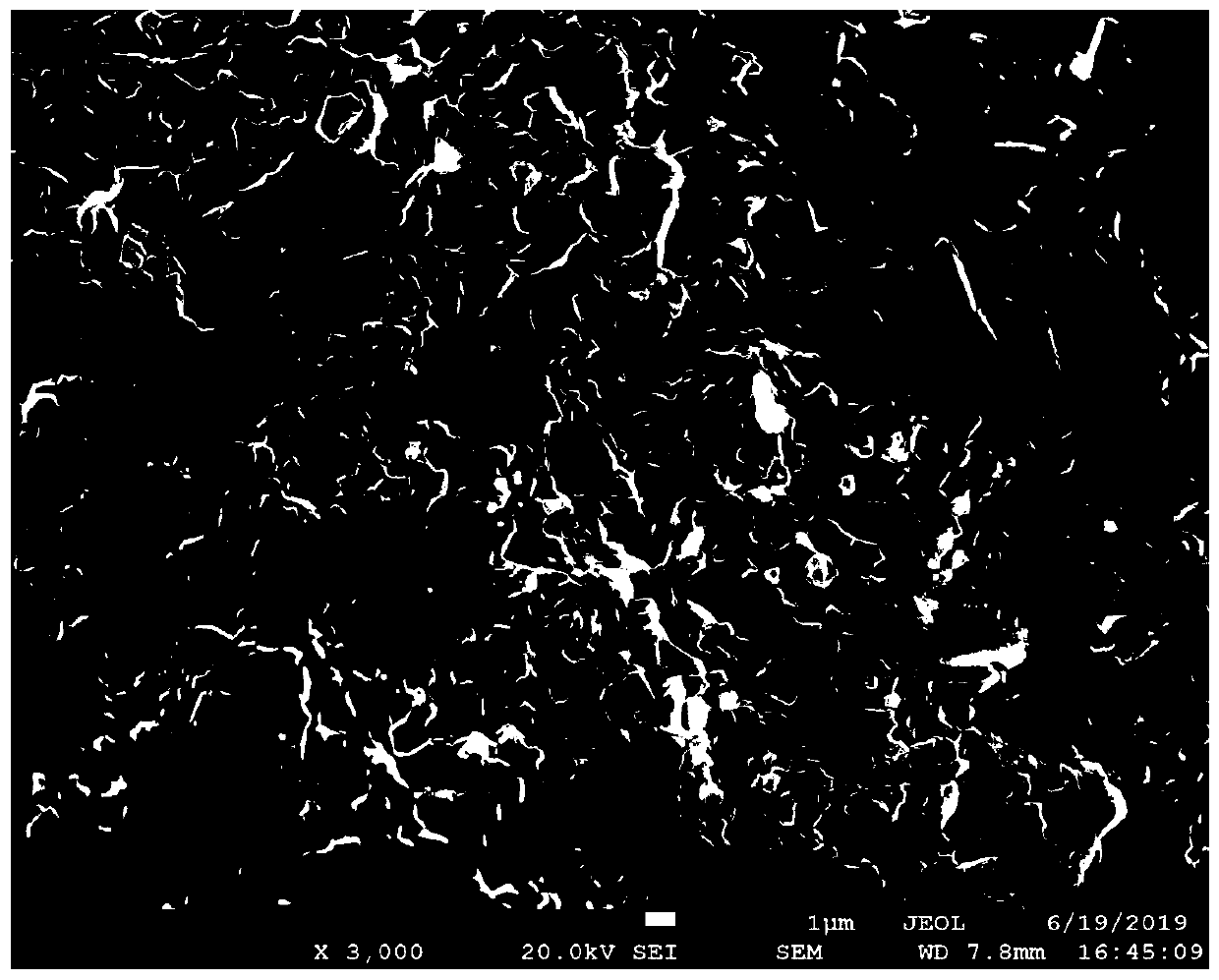 Preparation method of micron polycrystalline cubic boron nitride grinding material