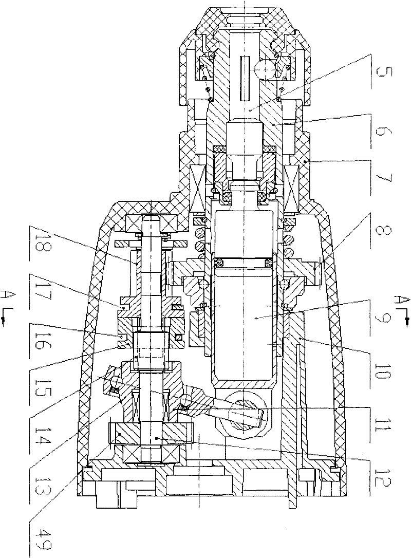 Multifunctional electric hammer