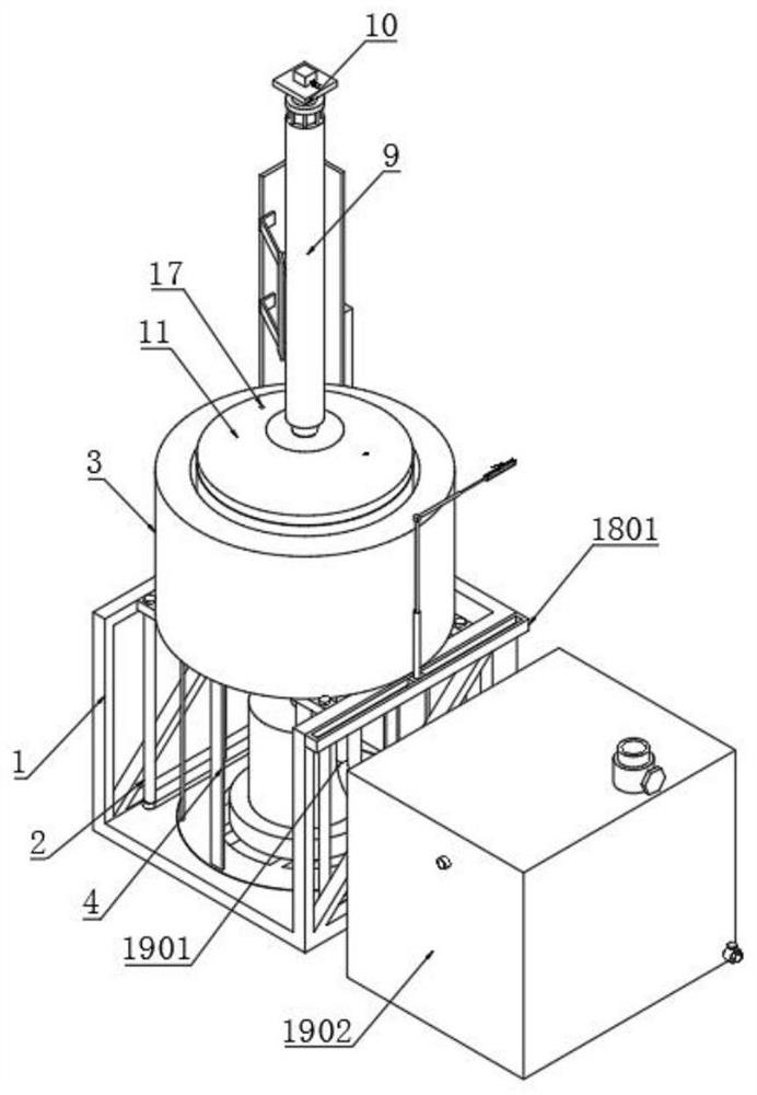 A semiconductor material processing system