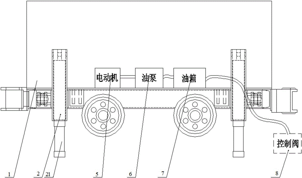 Mine car capable of being automatically moved out of rail and method