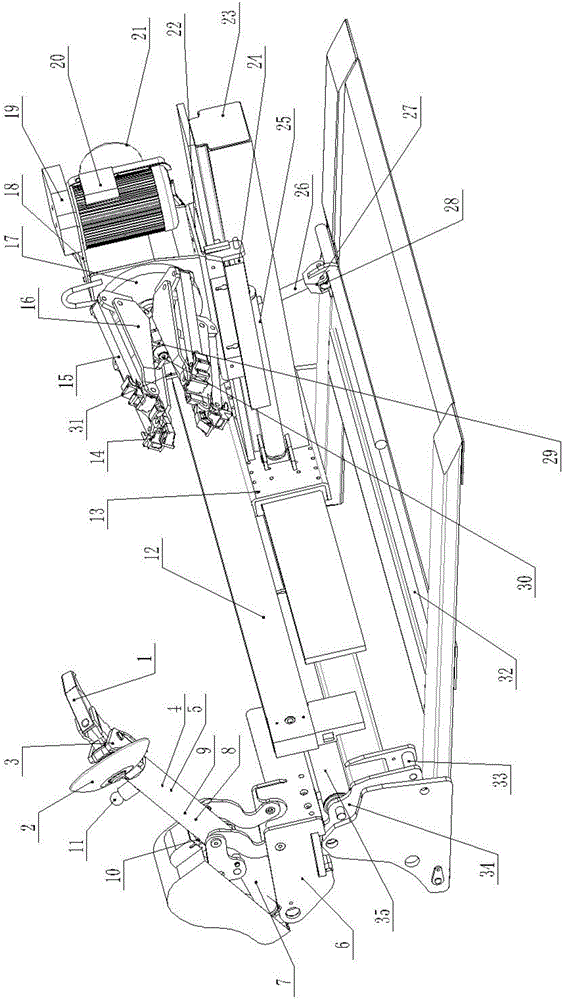 Large tire changer