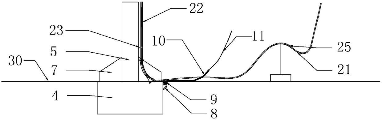 Integrated system of offshore wind, photovoltaic power generation and cage farming