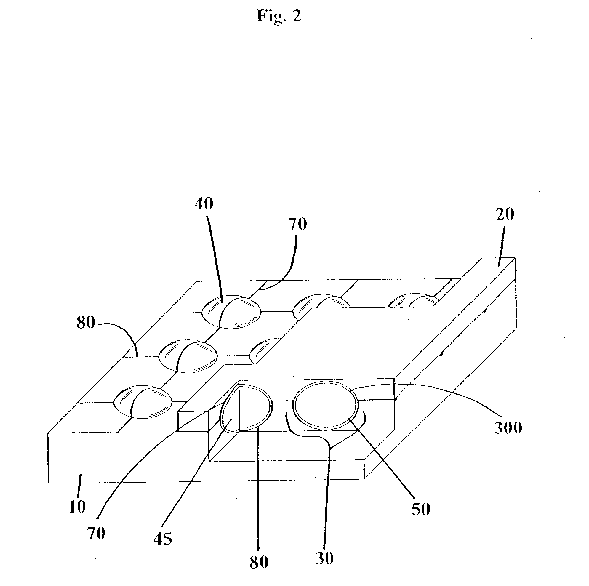 Light-emitting panel and a method for making