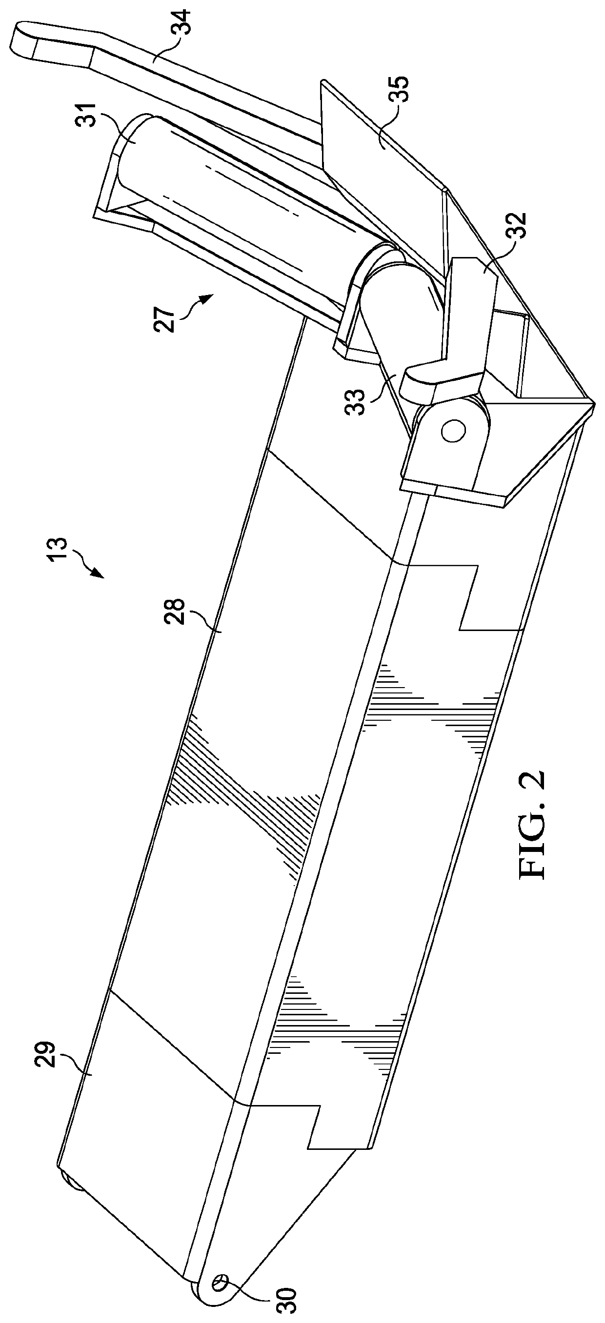 Optimized pipe handling system with quick loader arm