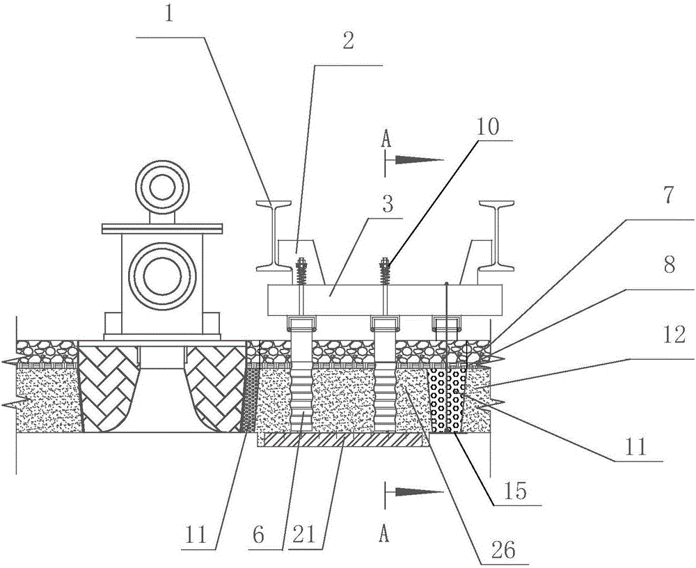 Repairing furnace top and repairing method for collapsed portion of furnace top of steel-rolling heating furnace