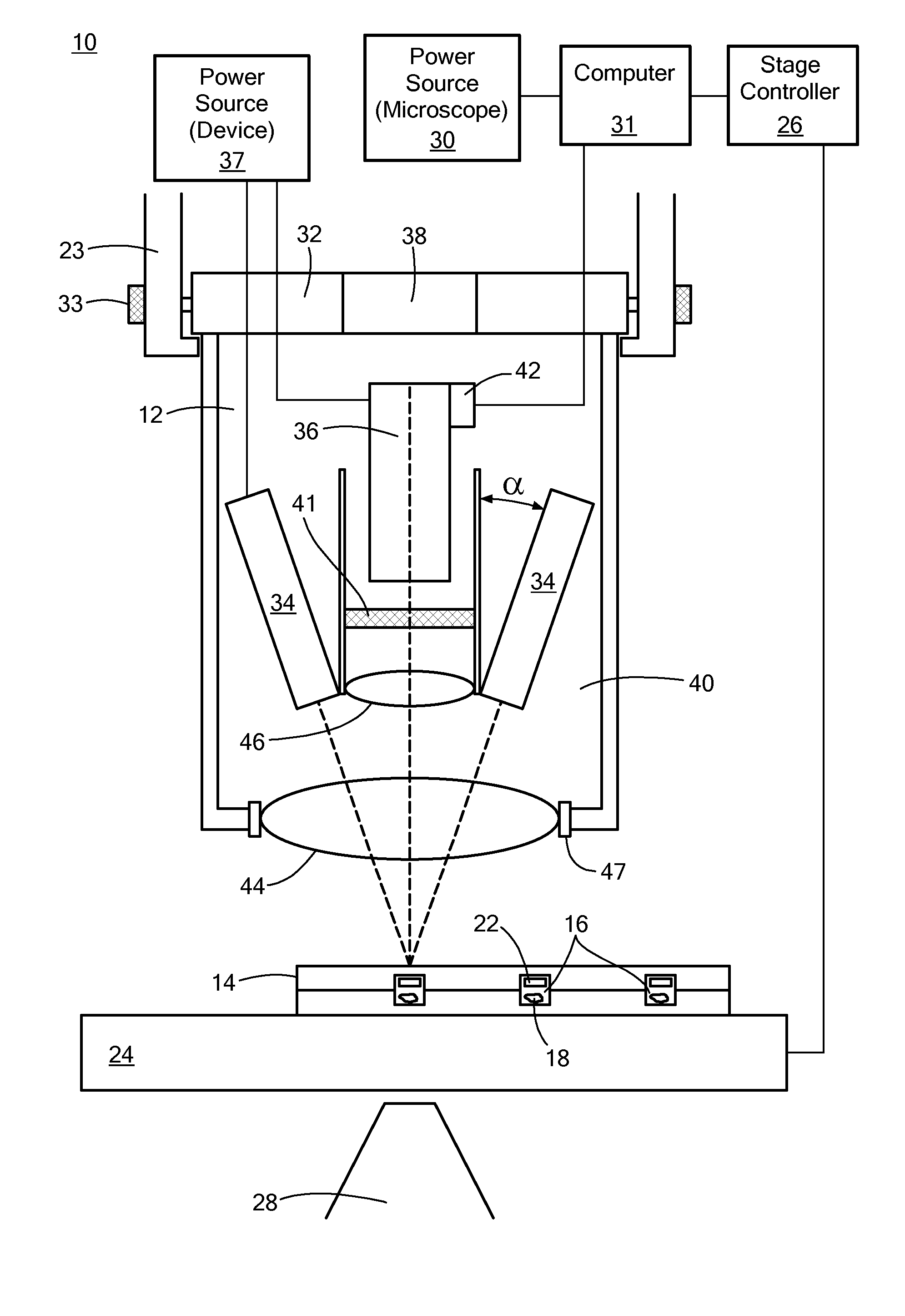 Microscope accessory and microplate apparatus for measuring phosphorescence and cellular oxygen consumption