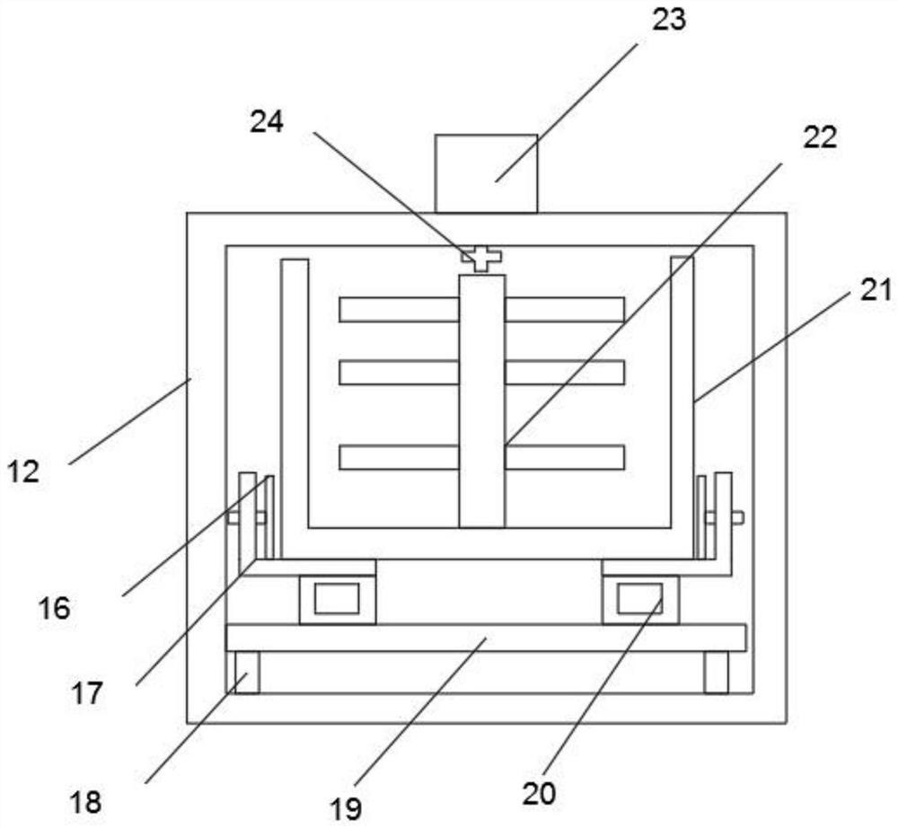 Pulping device for environment-friendly wood board and working method thereof