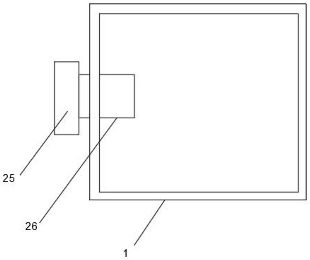 Pulping device for environment-friendly wood board and working method thereof