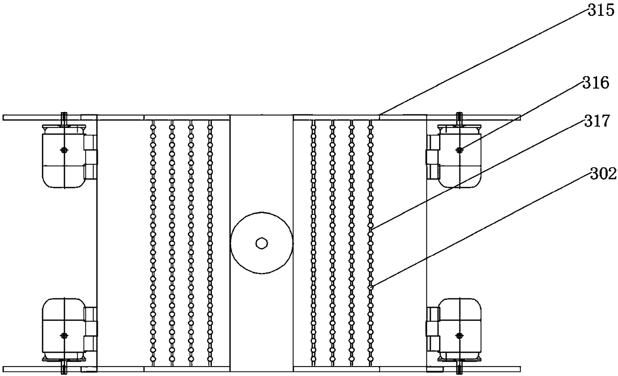 Movable bed device for recovering sensible heat of high-temperature bulk materials