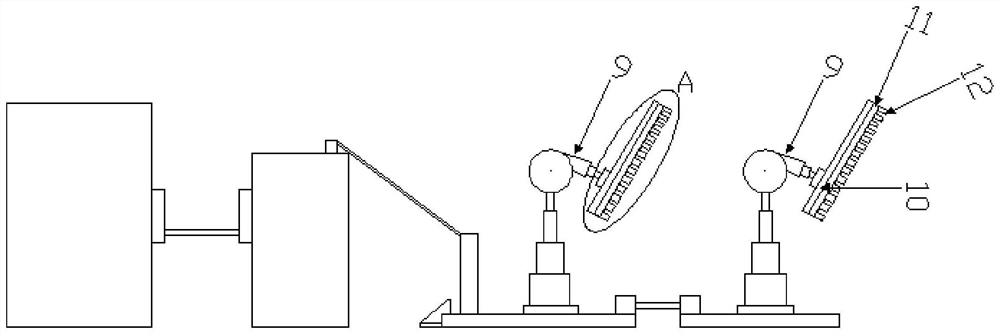 Temperature difference power generation system and working method thereof