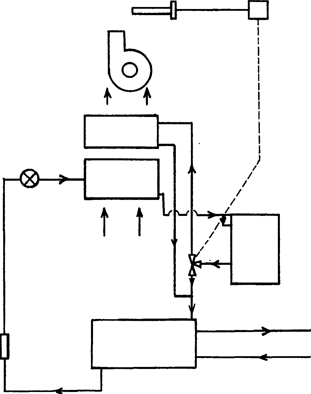 Air-conditioner capable of dehumidifying without cool-down