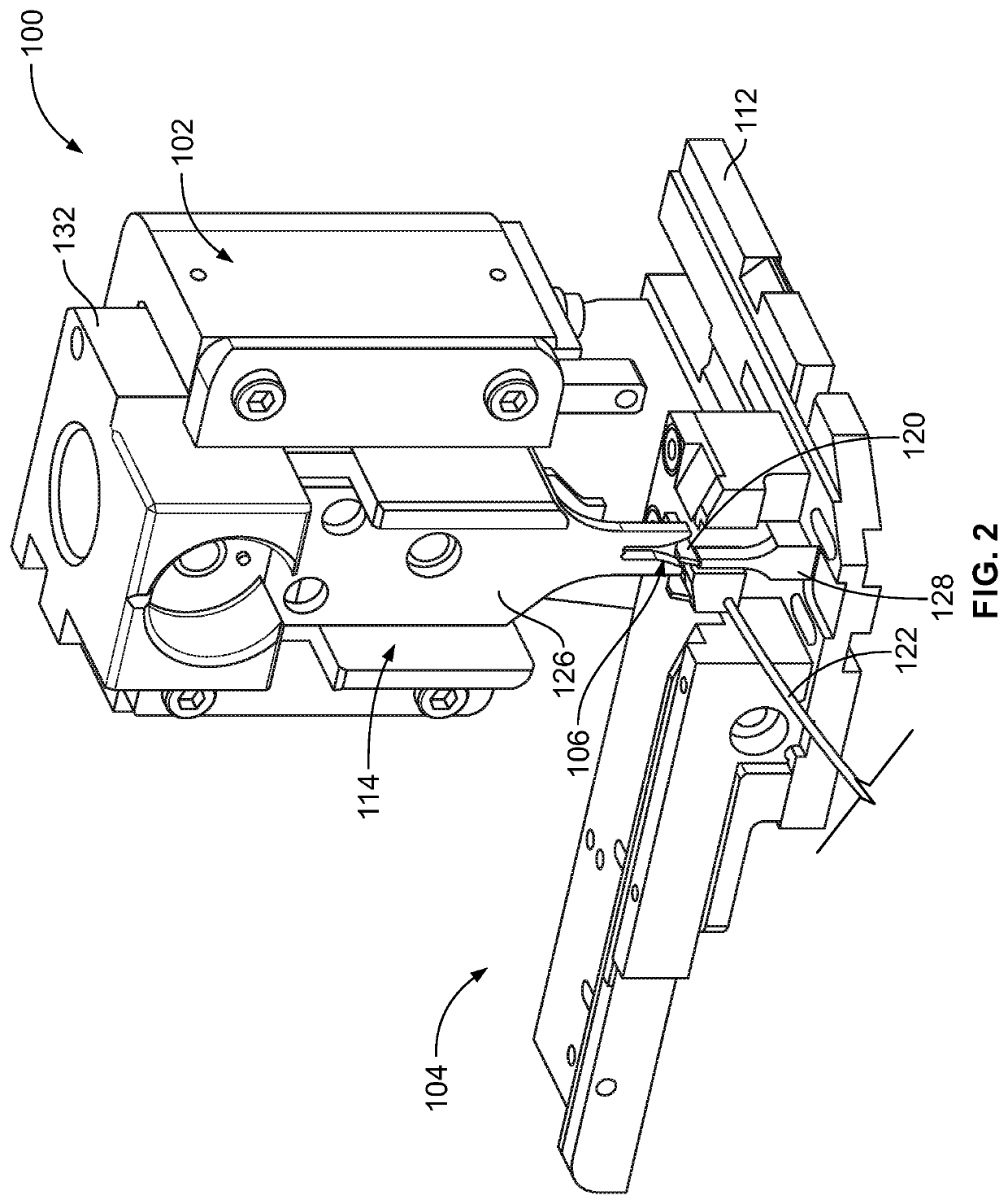 Crimp tooling having guide surfaces