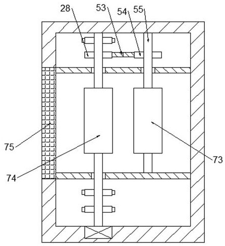 Mechanical equipment for automatically separating waste cable sheath from metal core