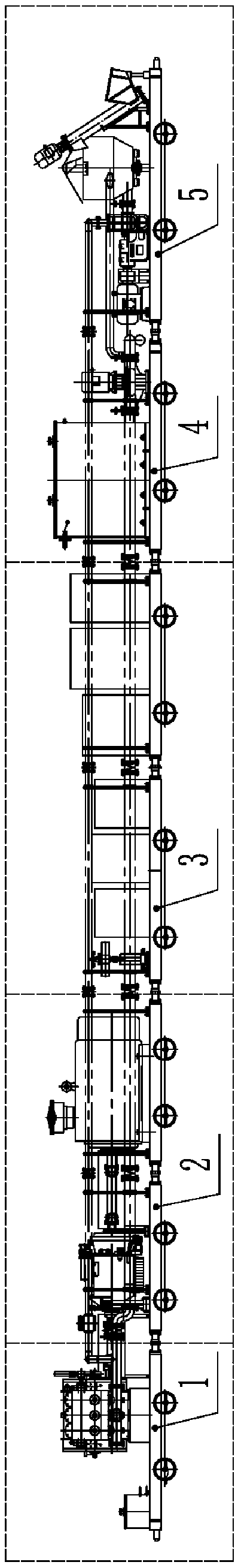 Downhole sand fracturing system of coal mine