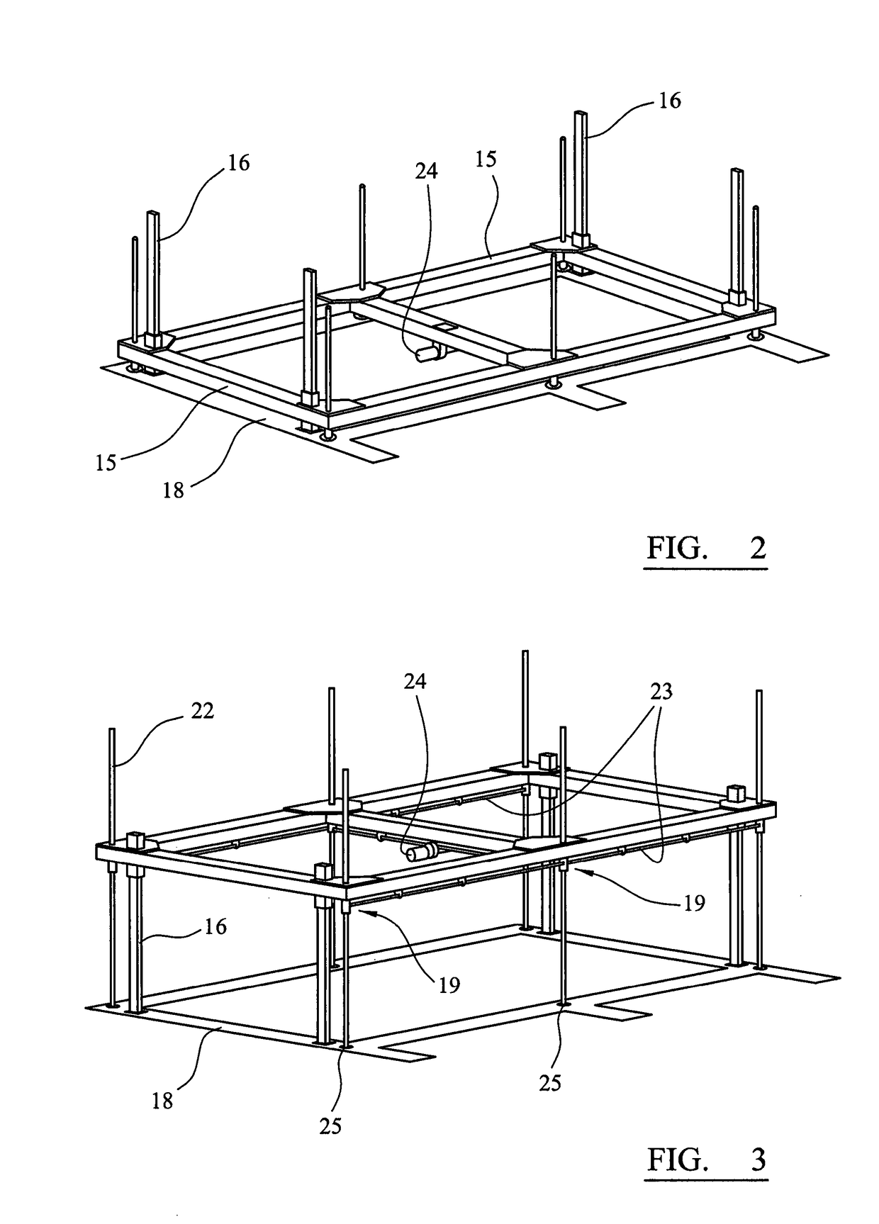 Elevatable building for preventing flood damage