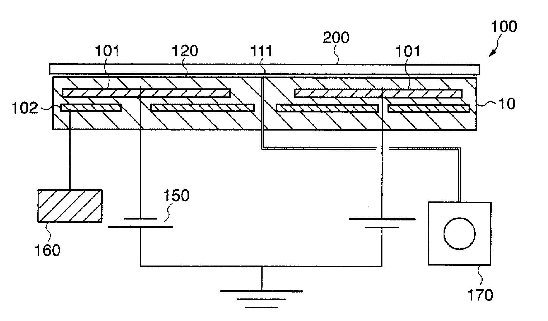 Display substrate manufacturing method and vacuum processing apparatus