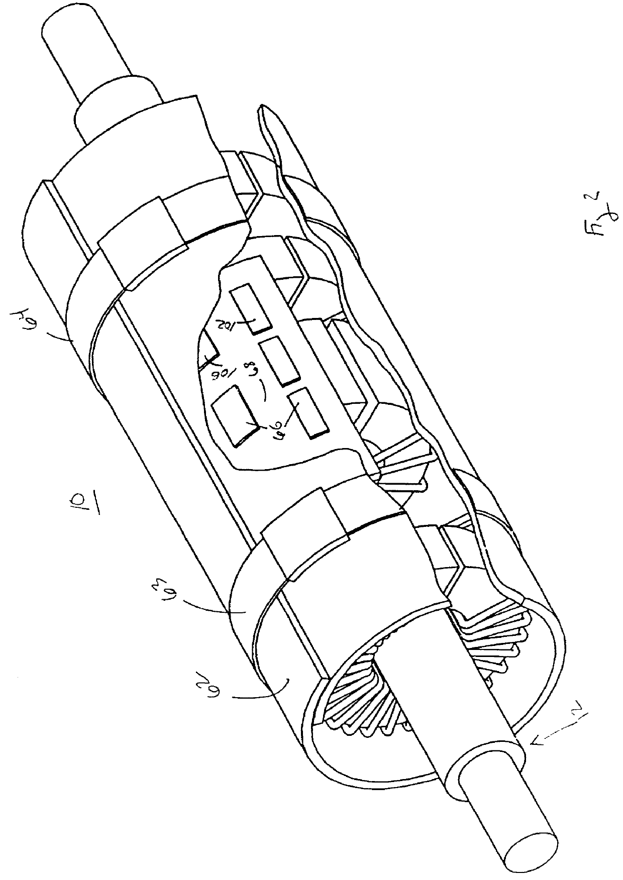 Non-invasive powerline communications system