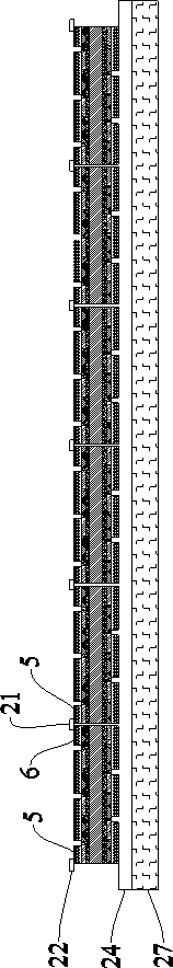 Internal tandem cell photovoltaic module and method for manufacturing package structure