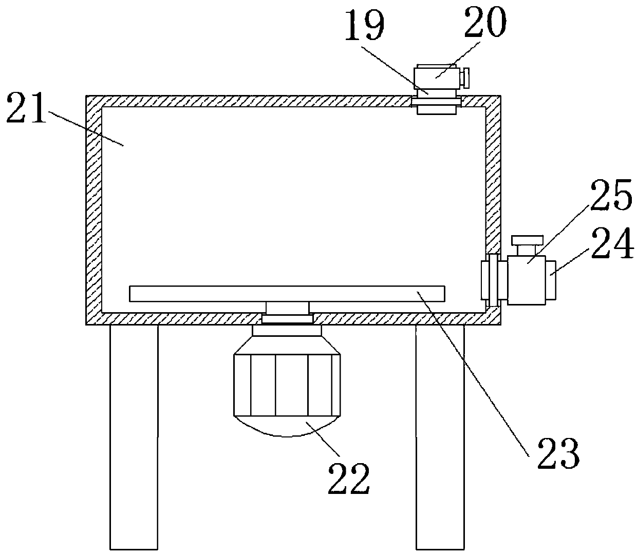 Waste liquid treatment device for rare-earth metal production