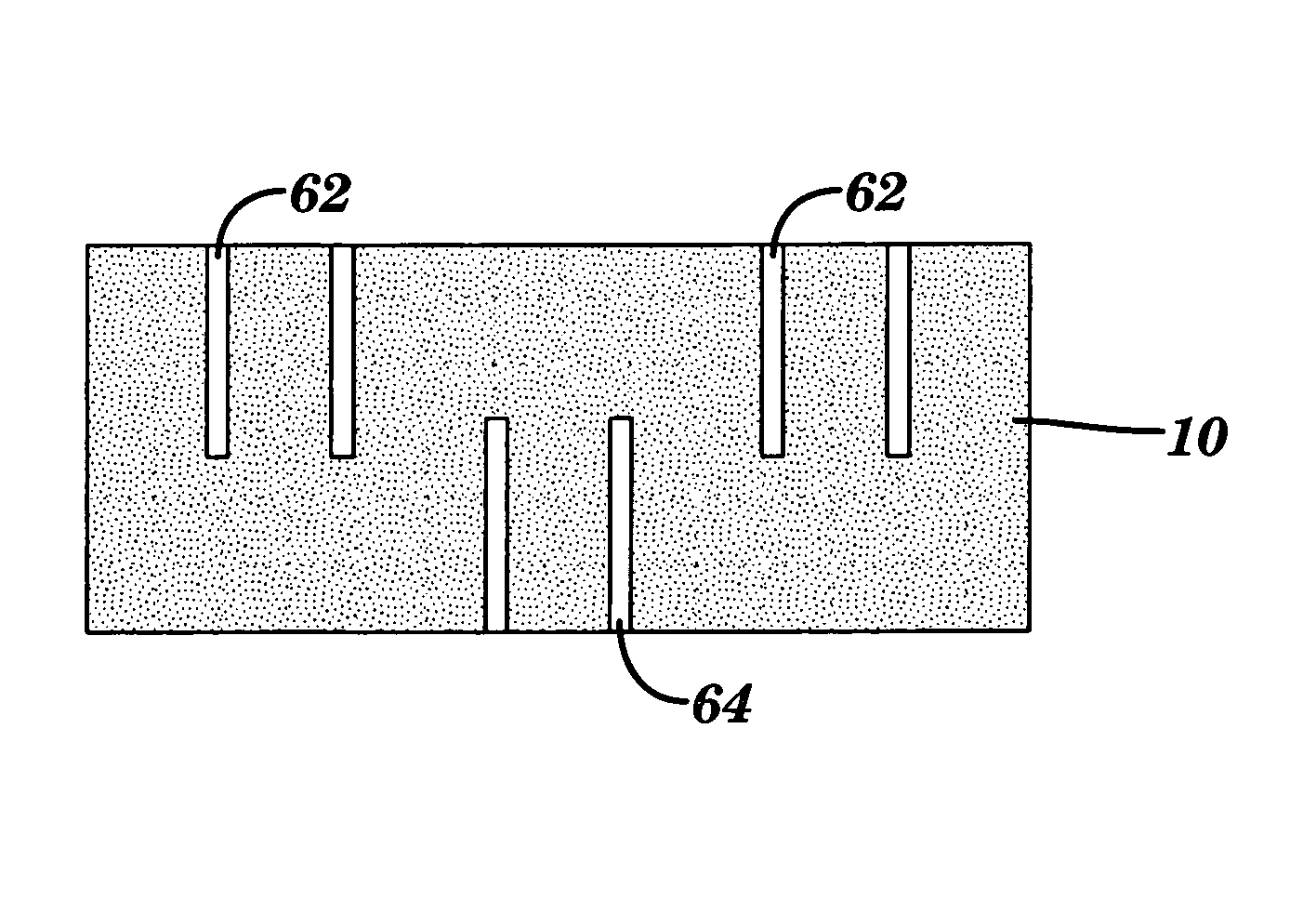 Process for enhancing material properties and materials so enhanced