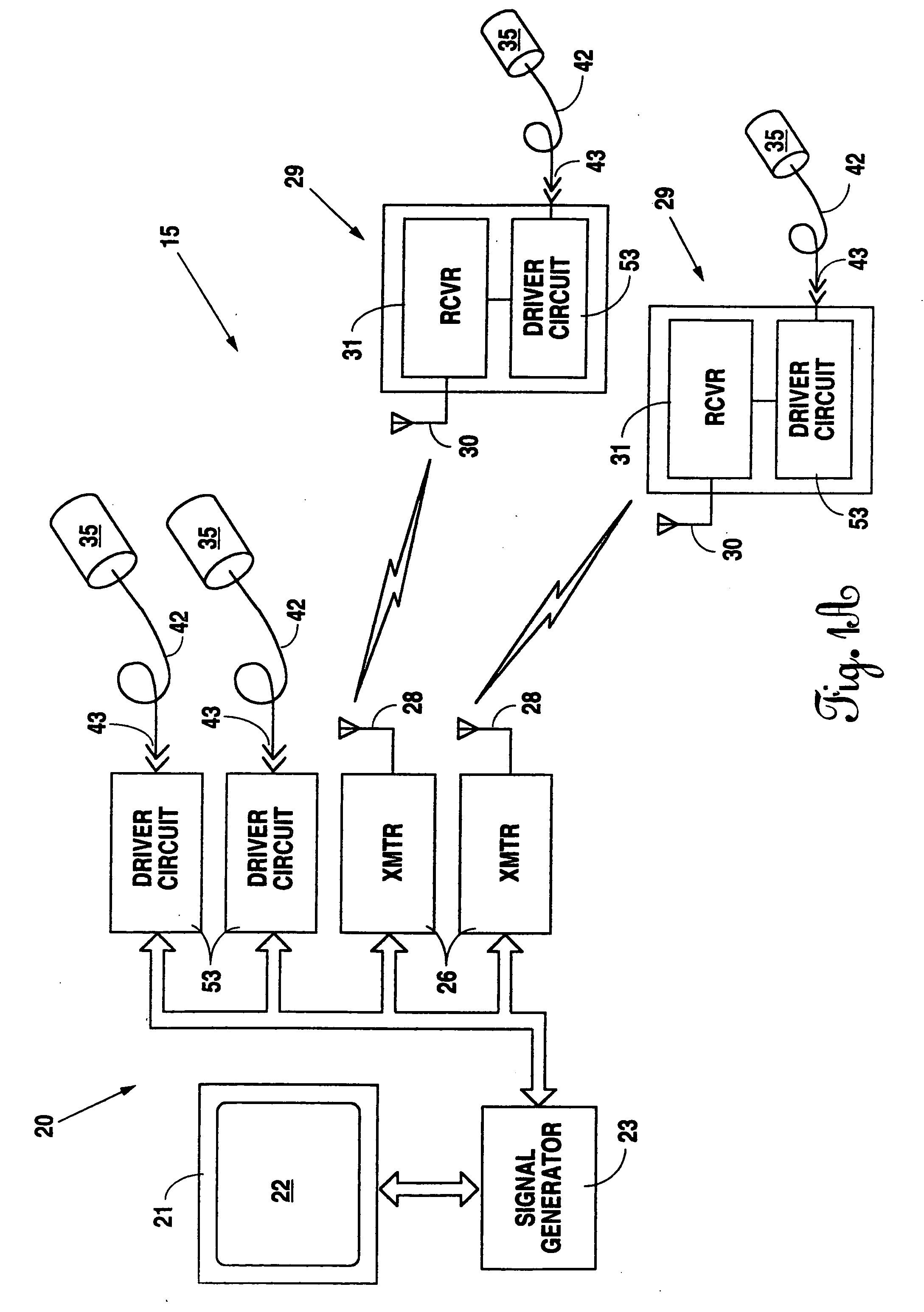 Multiple channel metronome for use by split ensemble or antiphonal performers