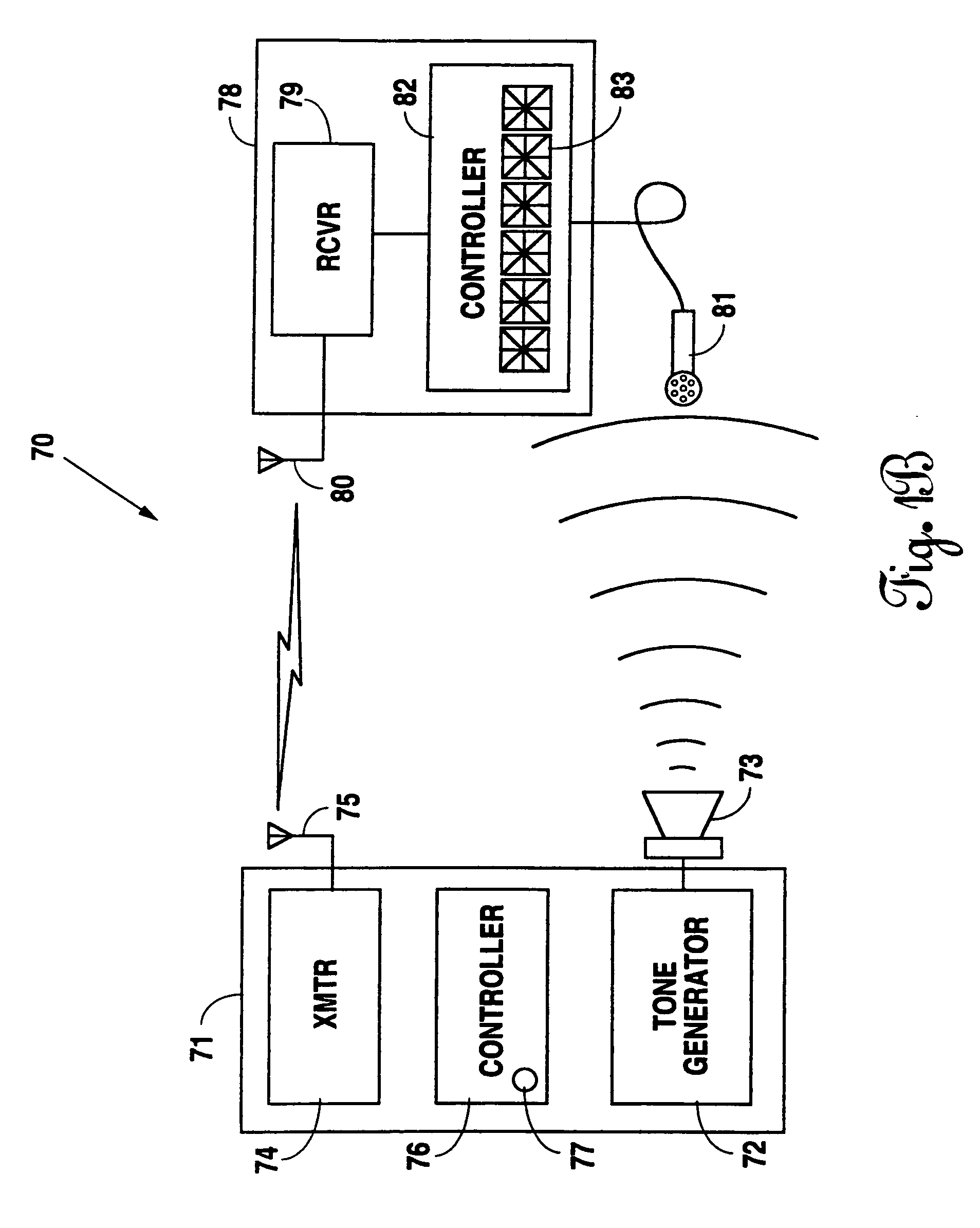 Multiple channel metronome for use by split ensemble or antiphonal performers