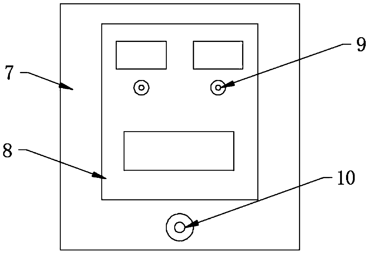 Automatic control mechanism of flow rate of two-pressure humidity generator