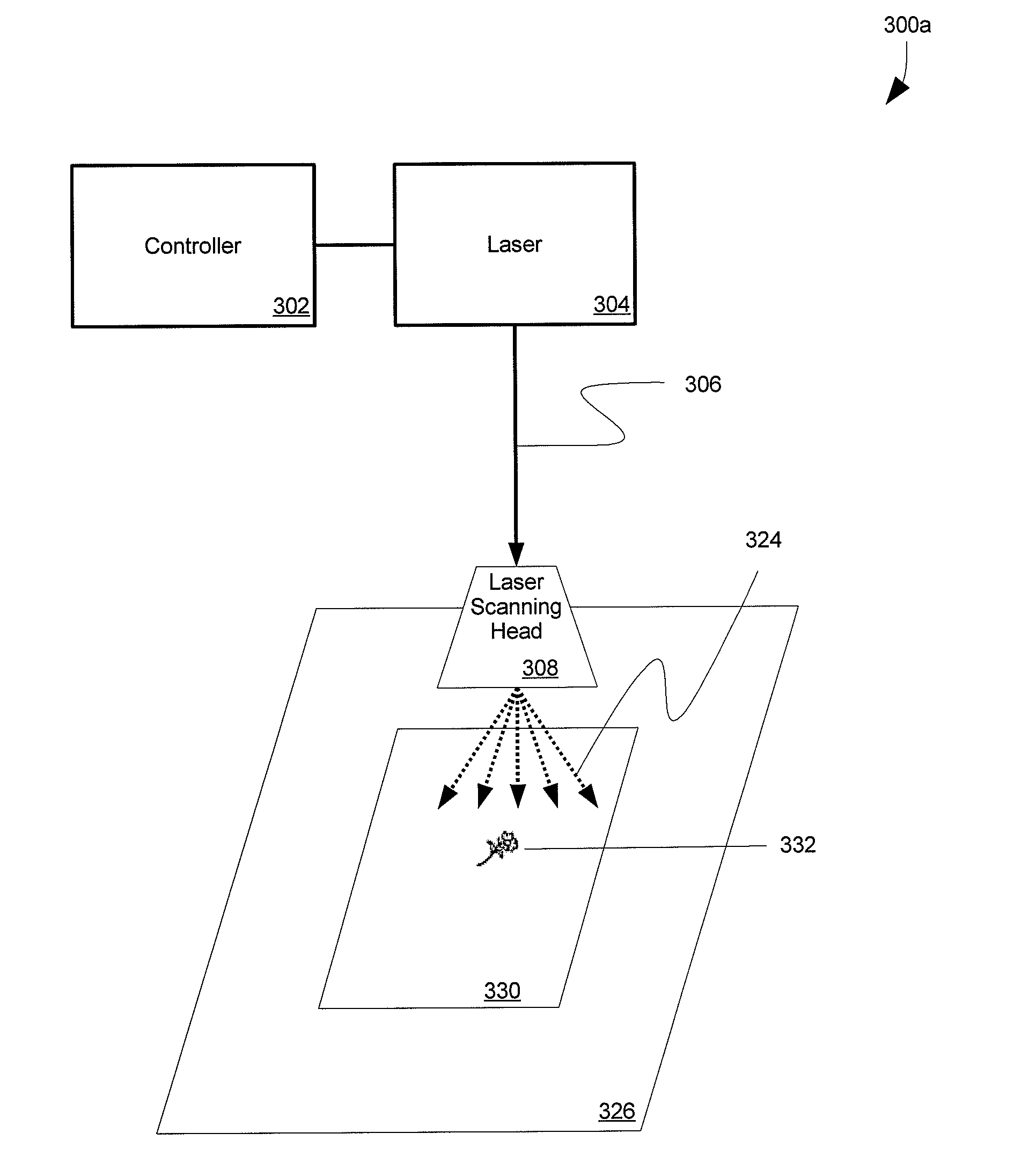 Staggered laser-etch line graphic system, method and articles of manufacture