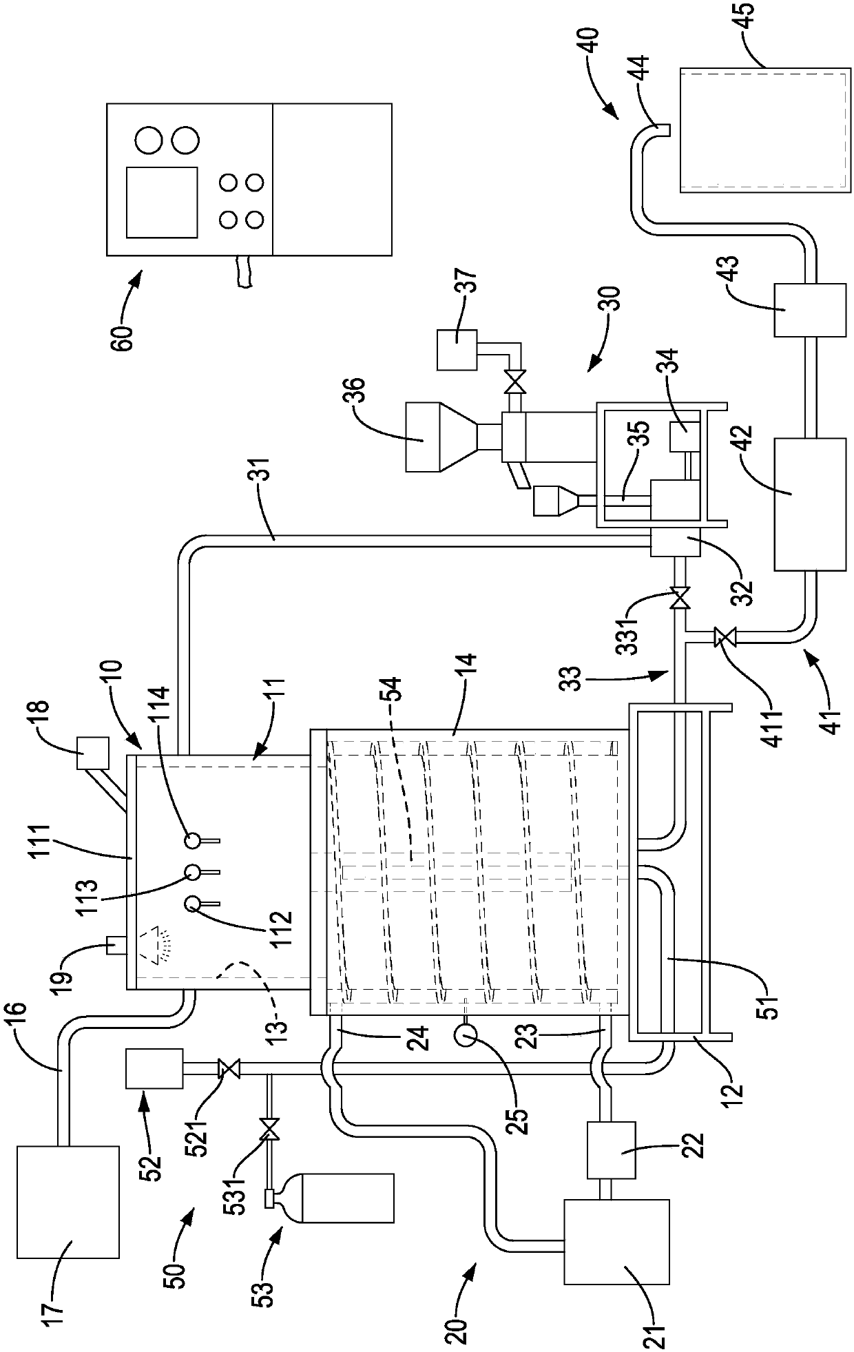 Microbial enzyme fermentation device