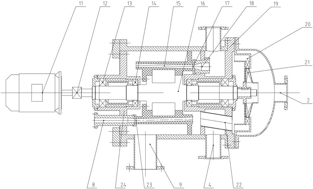 Oblique flow re-pressurizing expansion refrigeration device and method