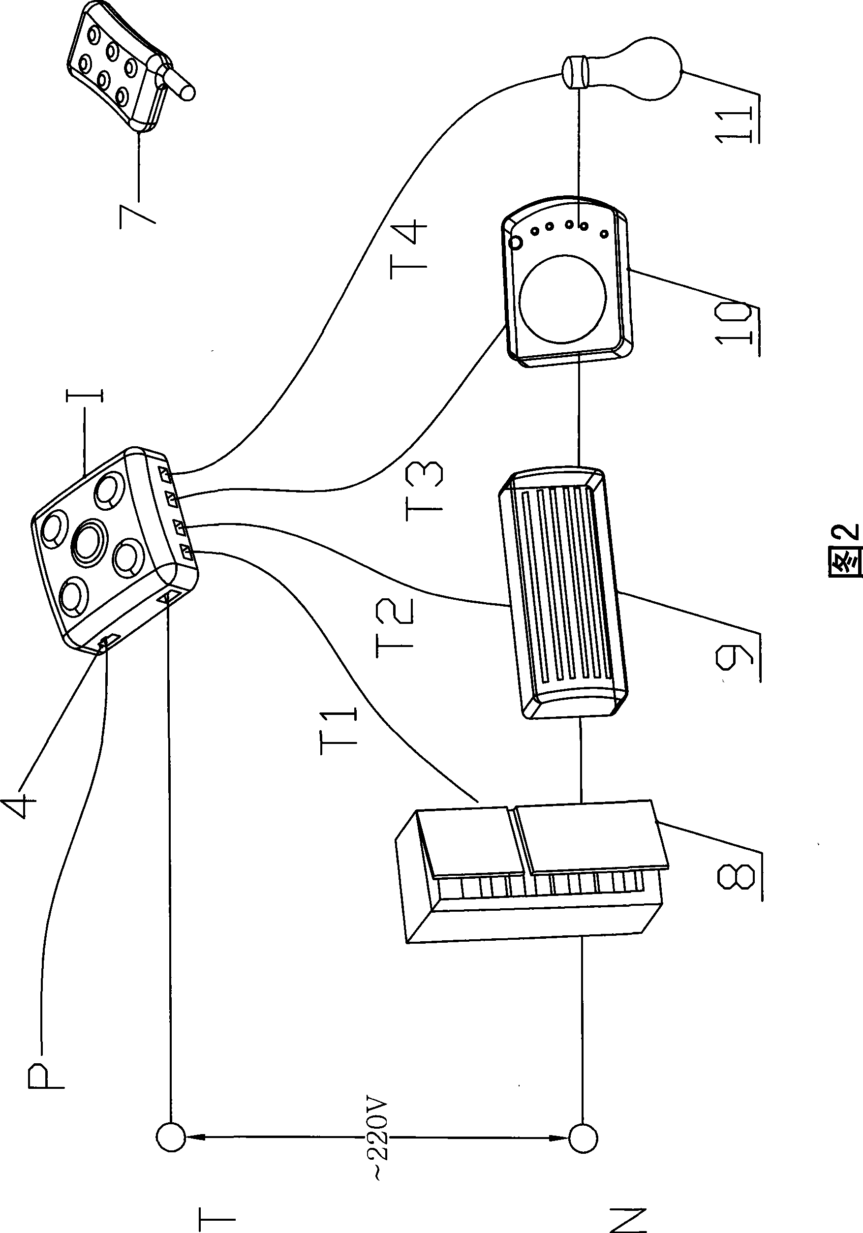 Intelligent remote control and teleswitch