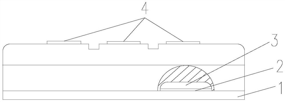 Thyristor element, thyristor element assembly structure and soft starter