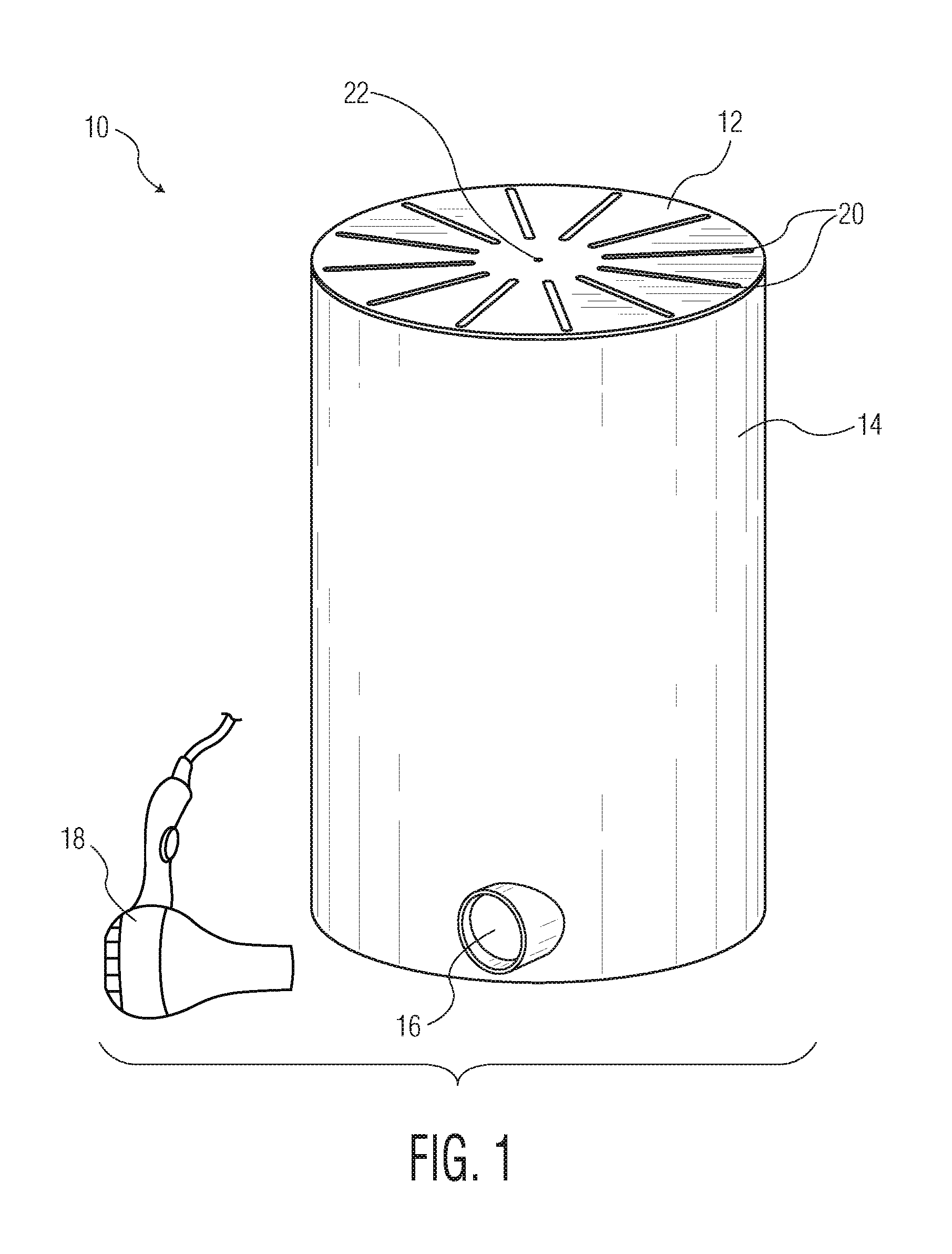 Portable, collapsible clothes dryer