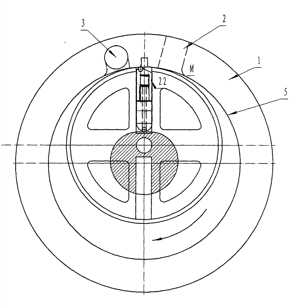 Crankless piston type air compressor