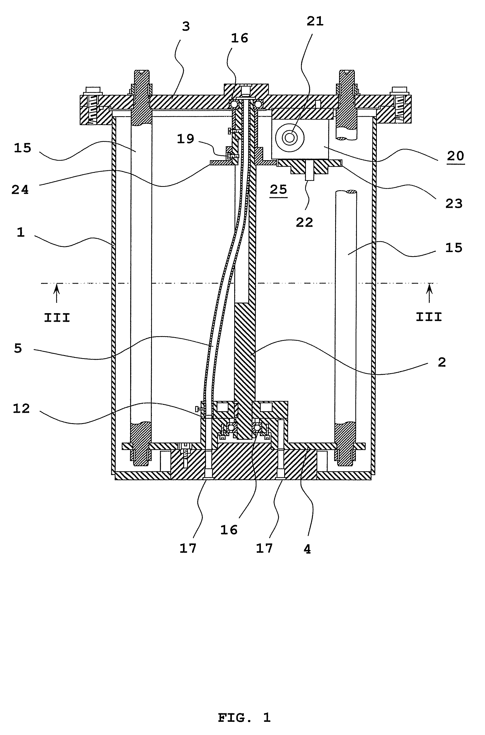 Passage selector of reactor in-core nuclear-measuring apparatus