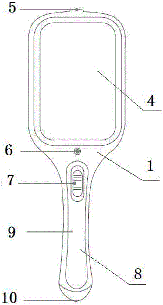 Constant rotation strong-magnetic comb