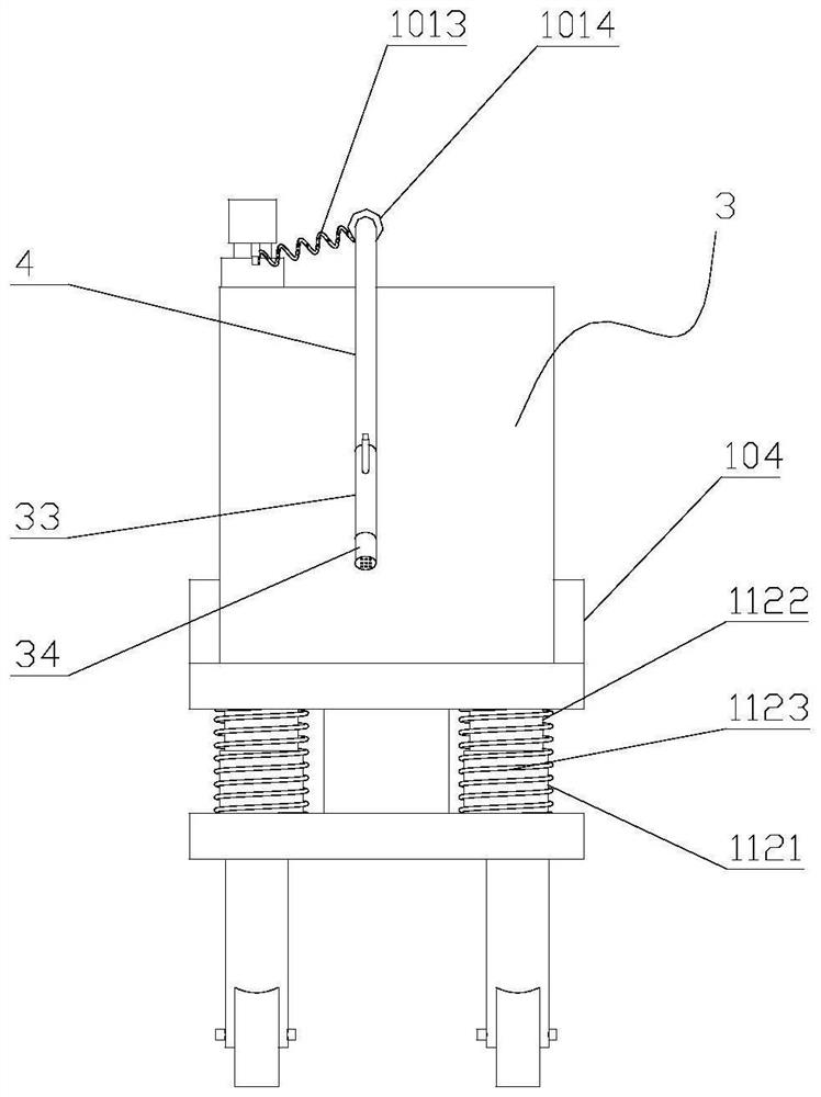 Perfusion treatment device for malignant pleuroperitoneal effusion