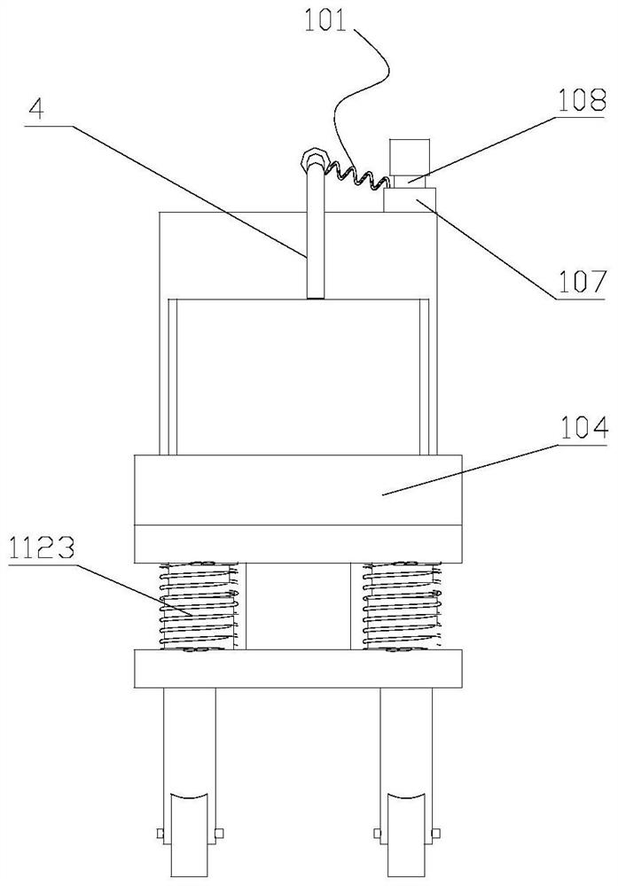 Perfusion treatment device for malignant pleuroperitoneal effusion