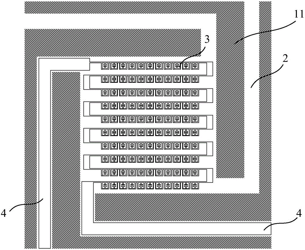 Terahertz medical imager based on metamaterials and manufacturing method thereof