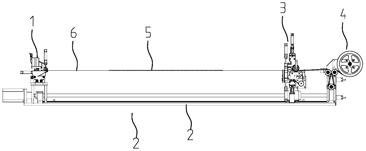 Threading machine and threading method for threading steel wire into ferrule