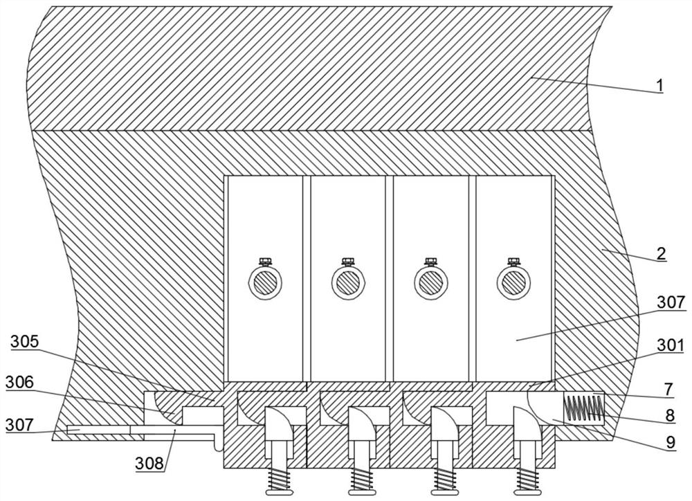 Short-circuit prevention method of big data query device