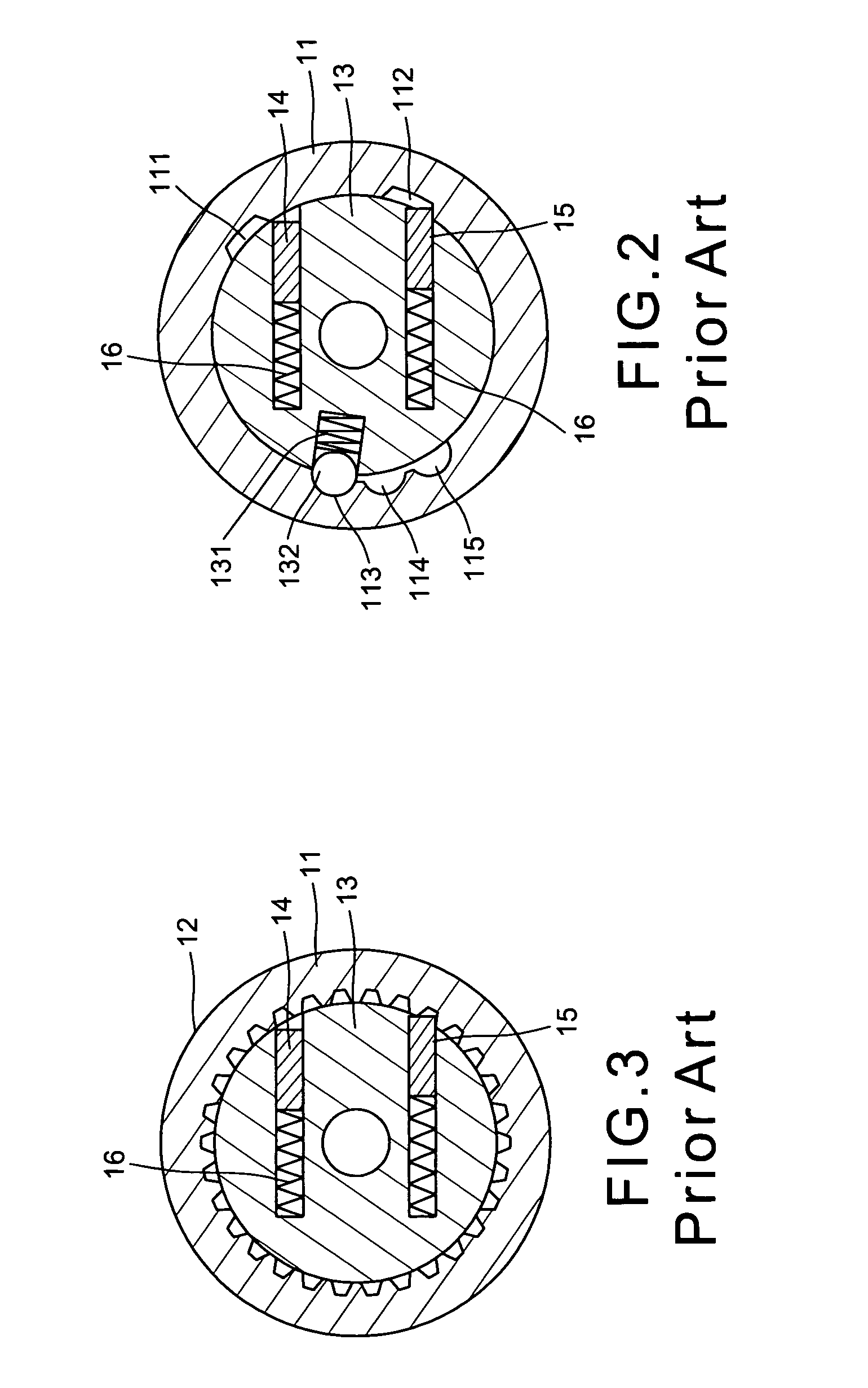 Ratchet coupling means for a driving tool