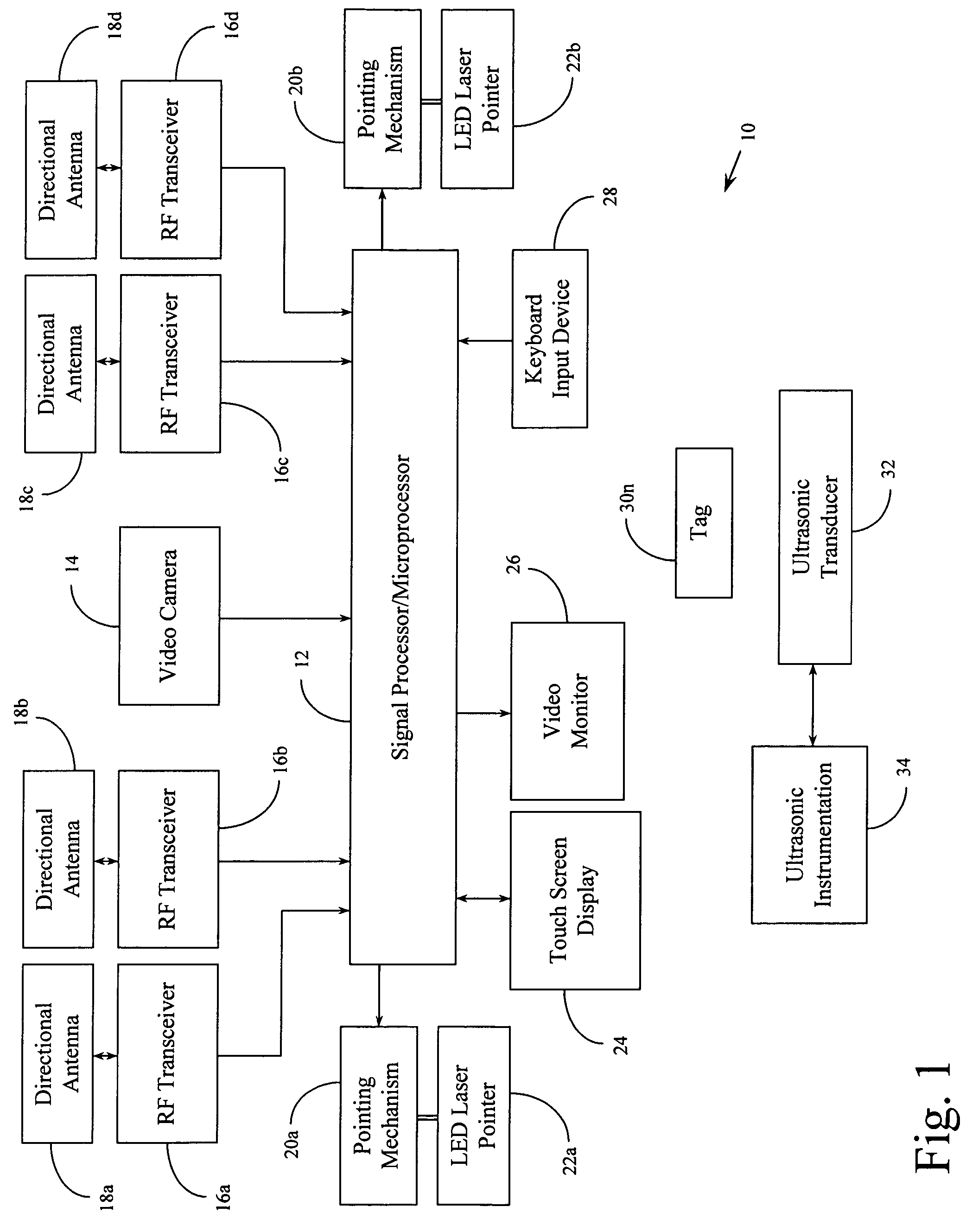 System for tracking surgical items in an operating room environment