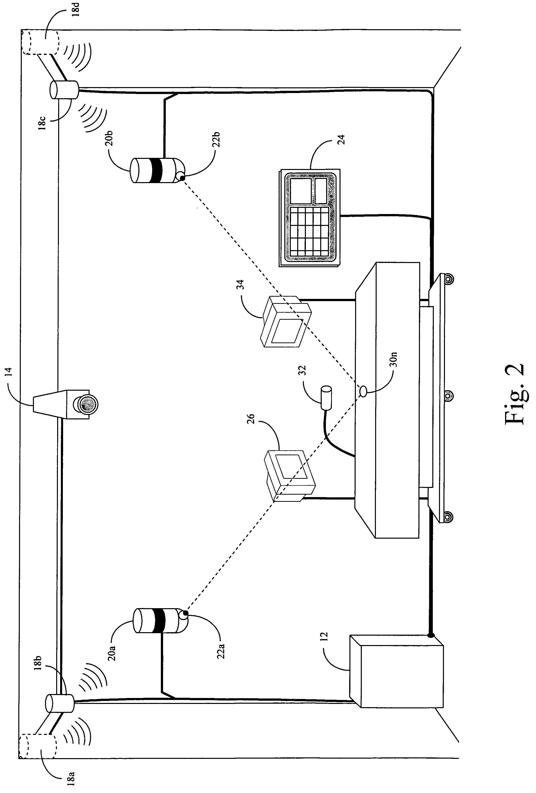 System for tracking surgical items in an operating room environment